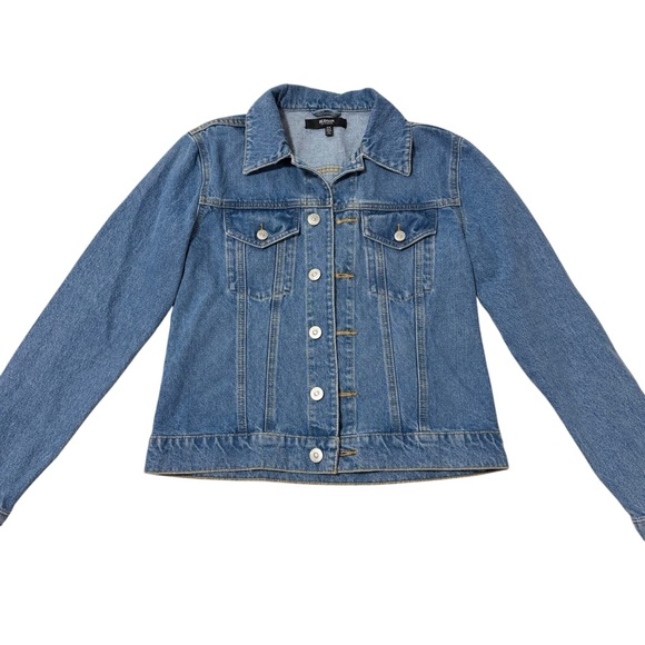 Hudson Jeans Jackets & Blazers - Hudson Los Angeles Medium Wash Casual Denim Jean Jacket Women’s Size S/M
